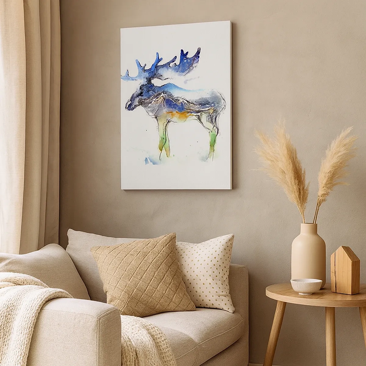 Vászonkép - Egy téli mese hőse - 50x70 cm