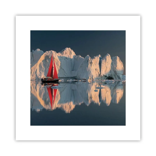 Poszter - A világ peremén - 30x30 cm