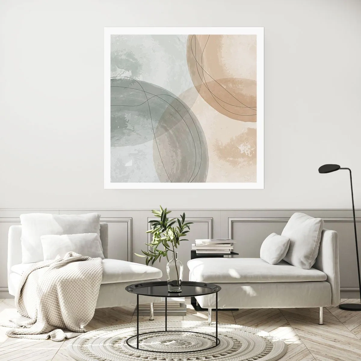 Poszter - világok behatolása - 30x30 cm