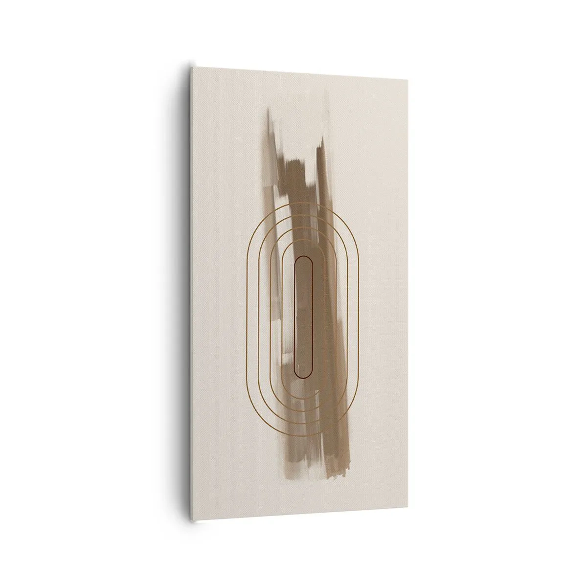 Vászonkép - Szürke fuvallat - 65x120 cm