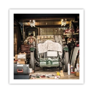 Poszter - Vissza a múltba - 60x60 cm