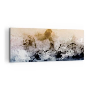 Vászonkép - Ködfelhőbe fulladt - 100x40 cm