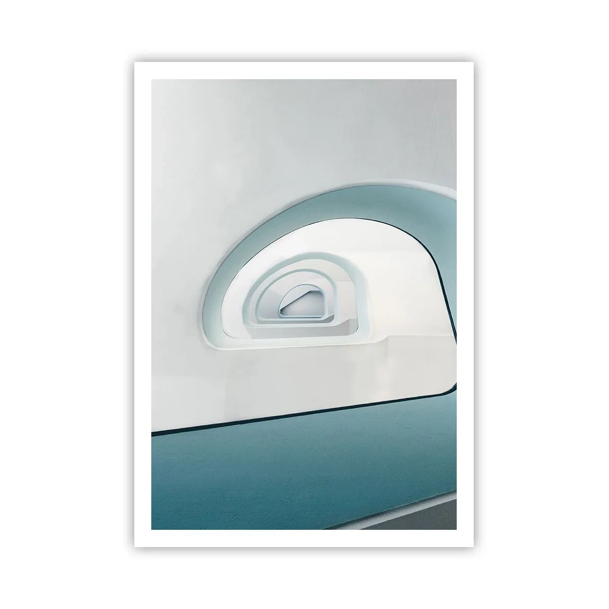 Poszter - A kék aljára - 70x100 cm