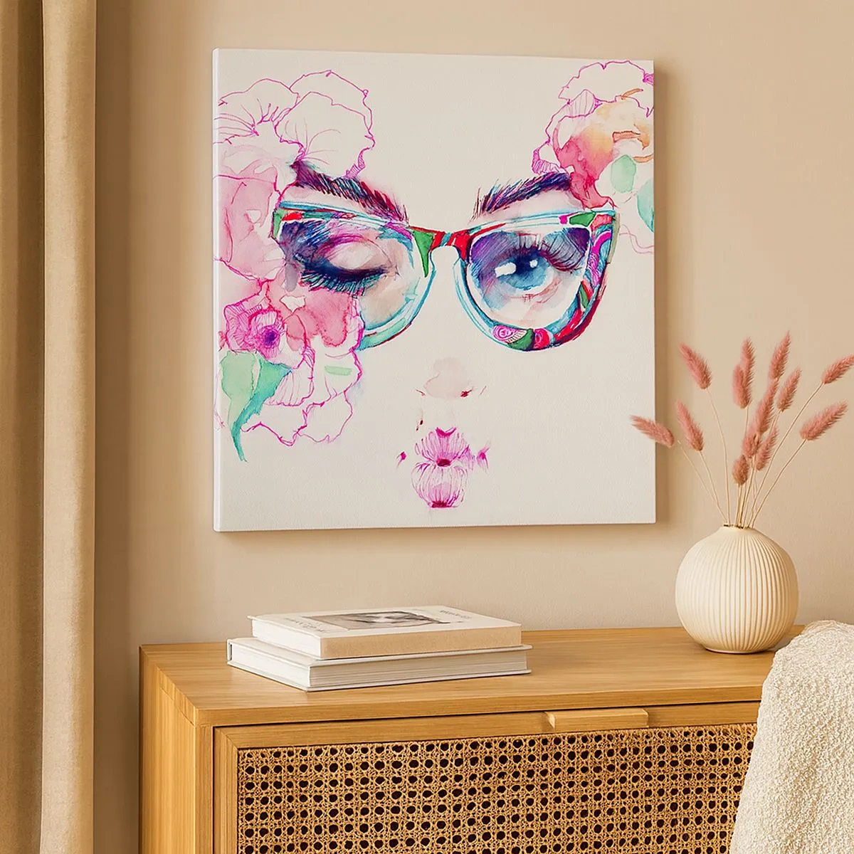 Vászonkép - Csábító ígéret - 30x30 cm