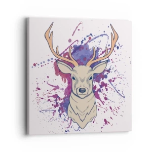 Vászonkép - Bátorság és egyensúly - 40x40 cm