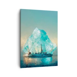 Vászonkép - Sarkvidéki gyémánt - 50x70 cm