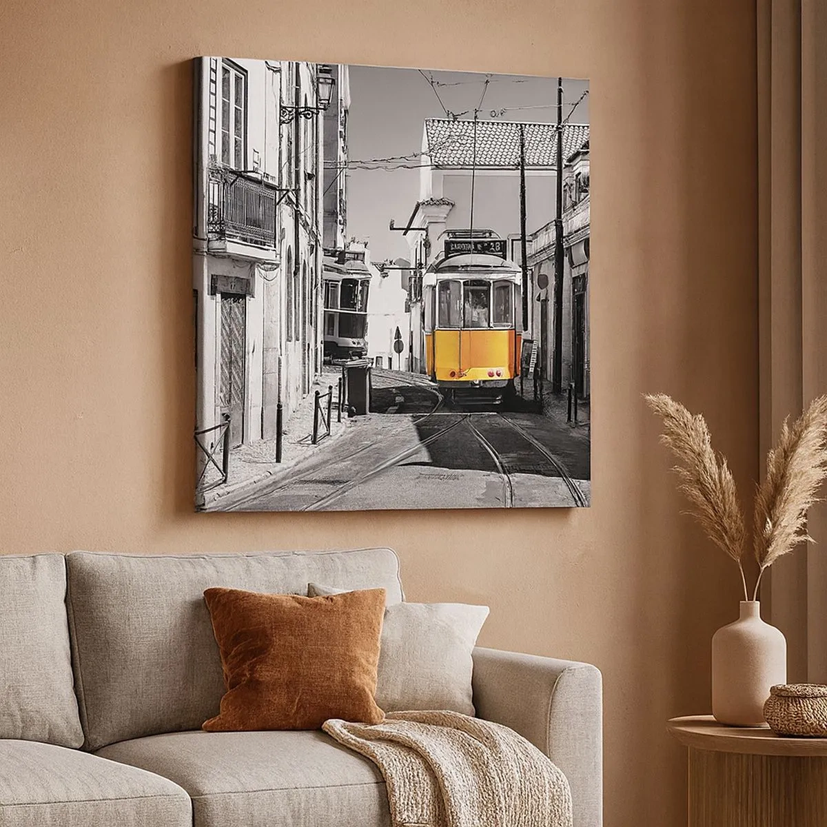 Vászonkép - Lisszabon szelleme - 30x30 cm