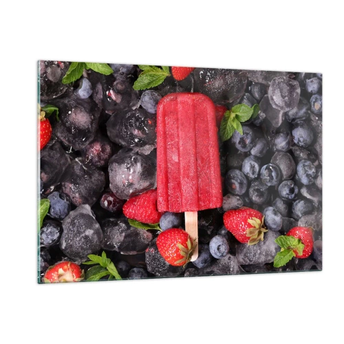Üveg kép - A forró nyár íze - 120x80 cm