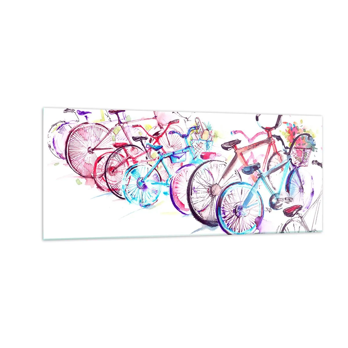 Üveg kép - Az Antymoto klub gyűlése - 100x40 cm