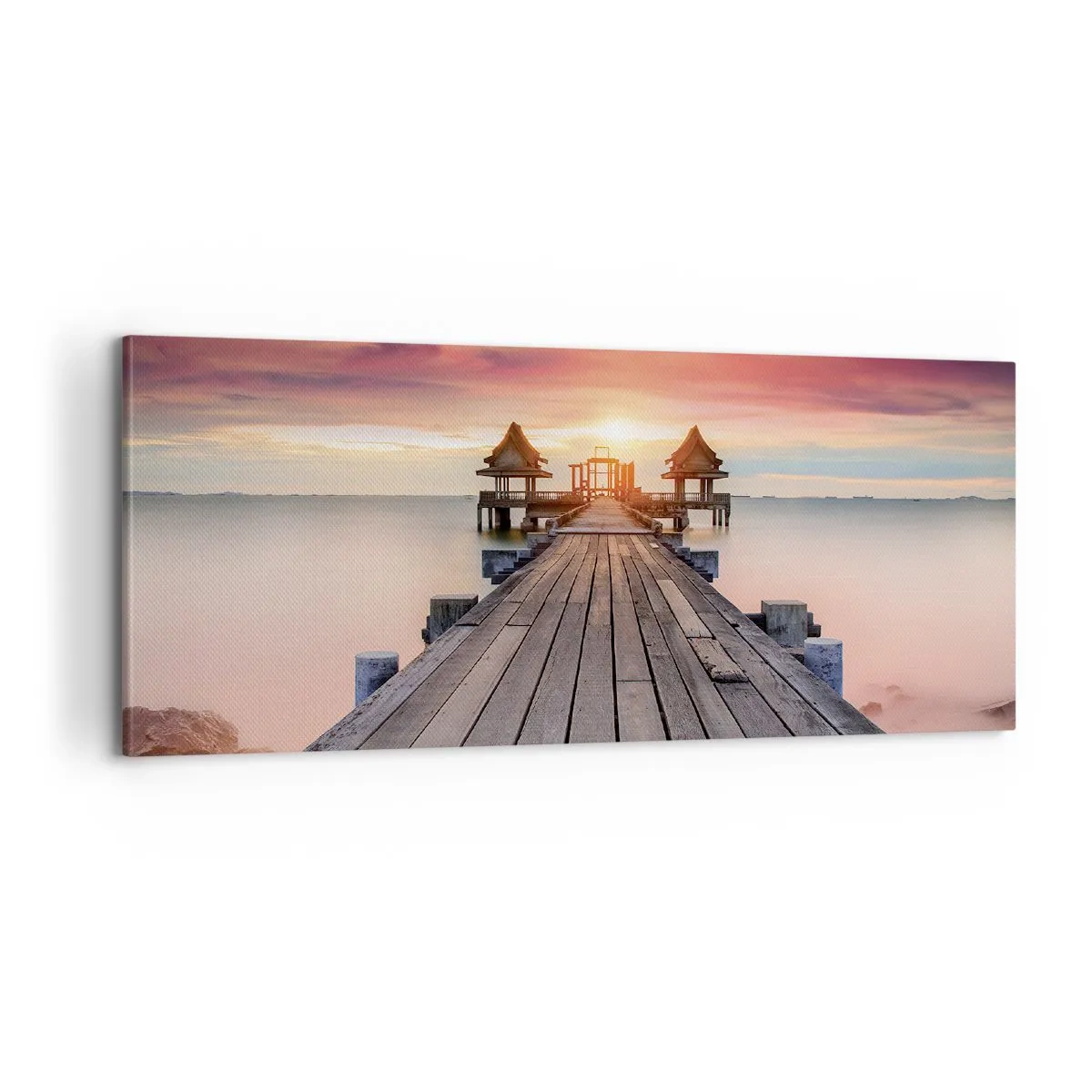 Vászonkép - Nyugat keleten - 100x40 cm