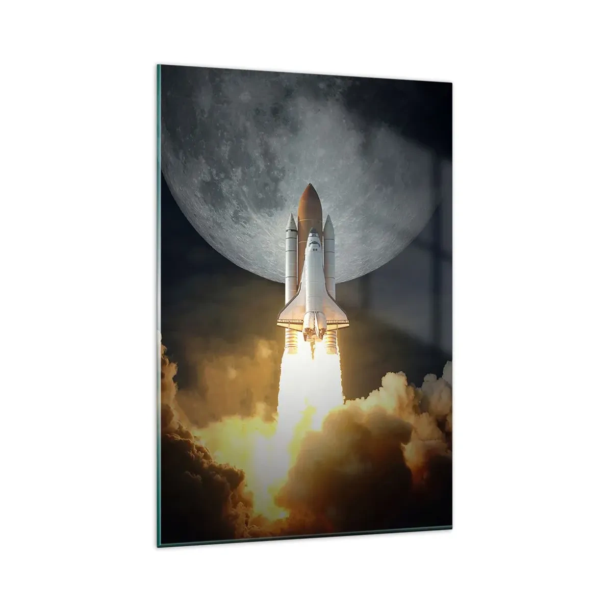 Üveg kép - Egy földöntúli kaland kezdete - 80x120 cm