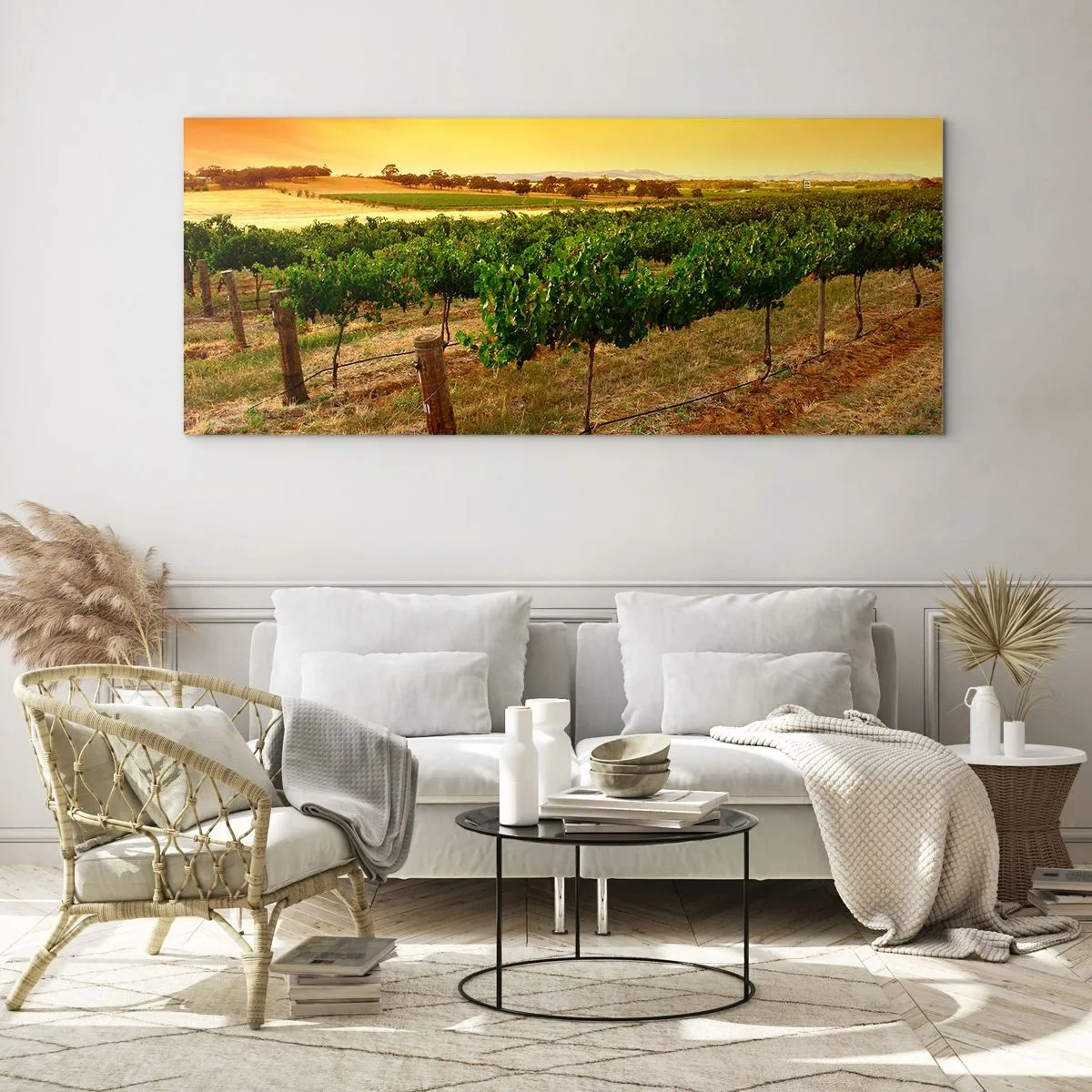 Üveg kép - Inni a napot - 160x50 cm