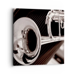 Vászonkép - Zenei utazás az 1930-as évekbe - 40x40 cm