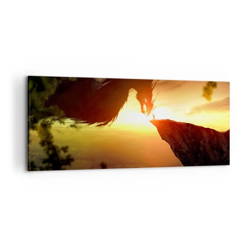 Vászonkép - Sárkányölő - 120x50 cm