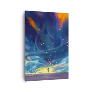 Vászonkép - A kék szélnek - 70x100 cm