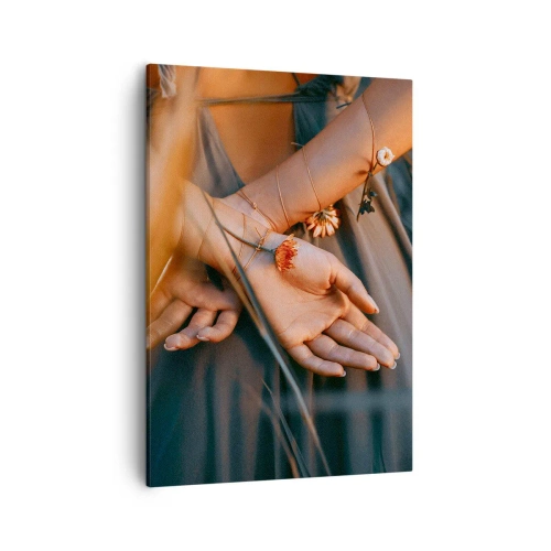 Vászonkép - Kapcsolatban a természettel - 50x70 cm