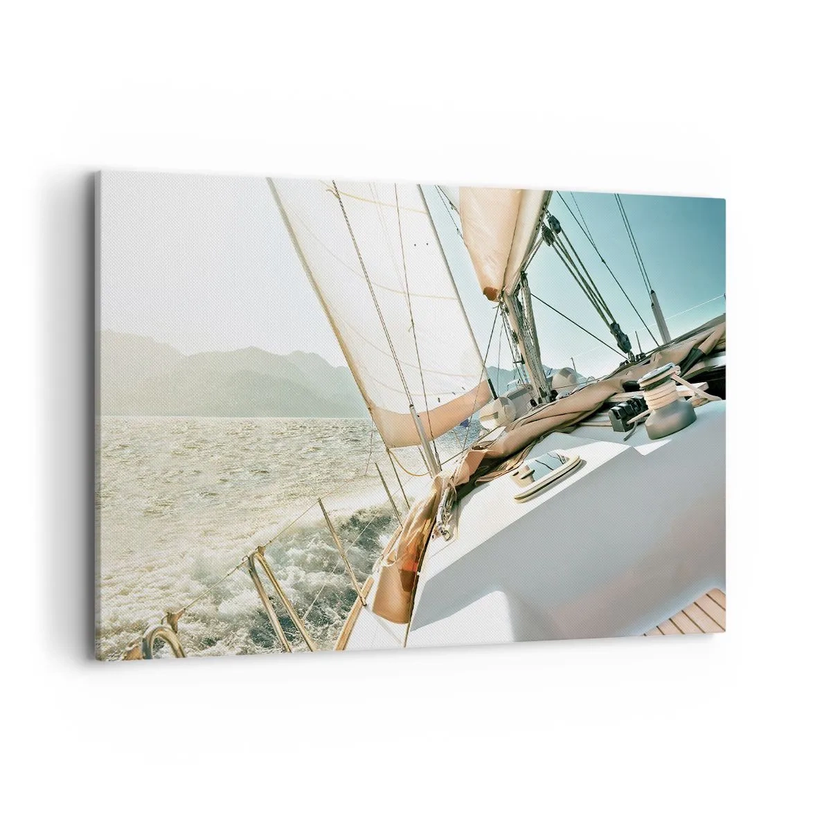 Vászonkép - Dagadó vitorlákkal - 120x80 cm