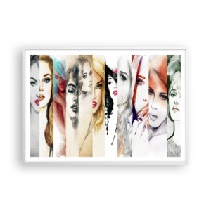 Poszter fekete keretben - És ez mindig TE  - 100x70 cm