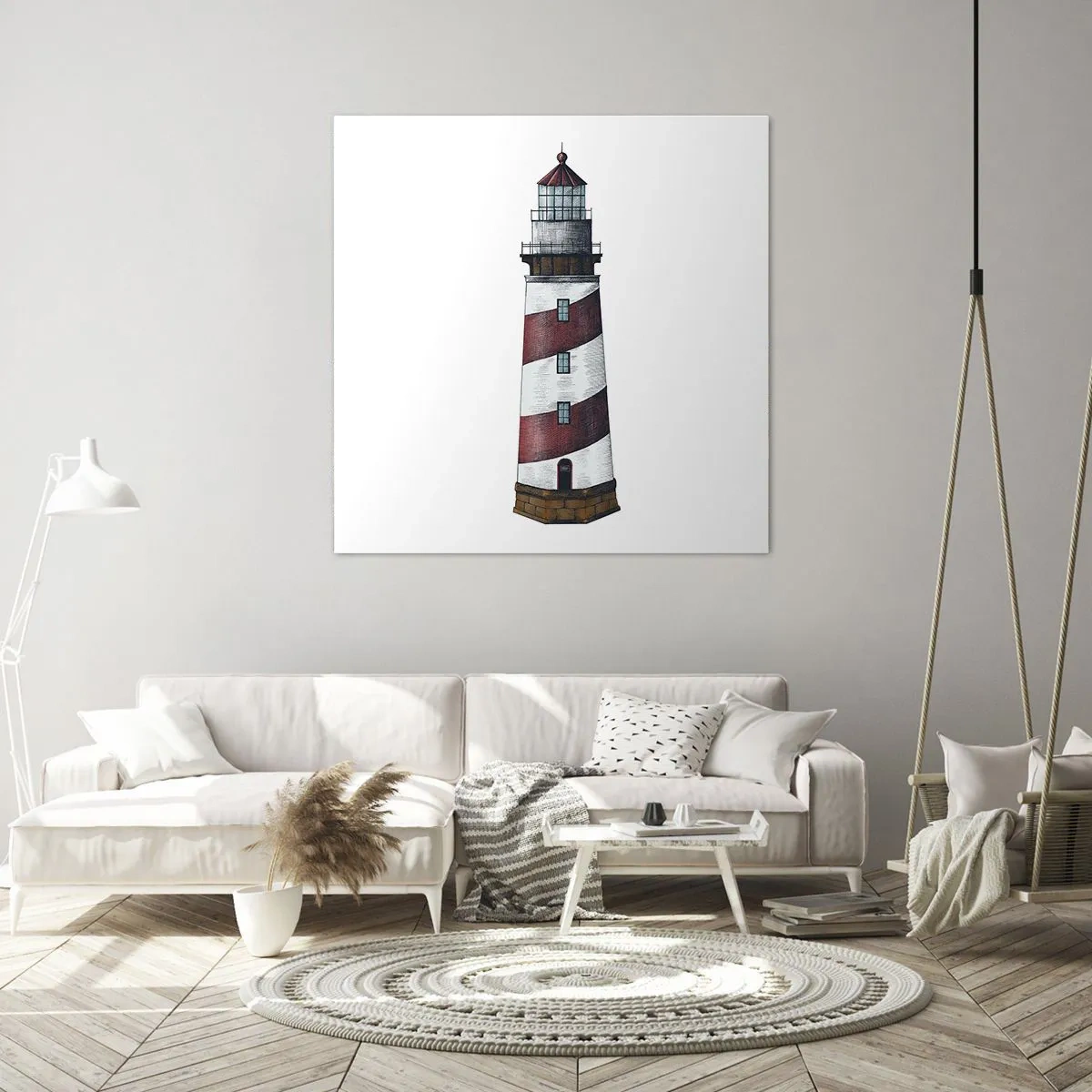 Vászonkép - Mindig résen - 60x60 cm