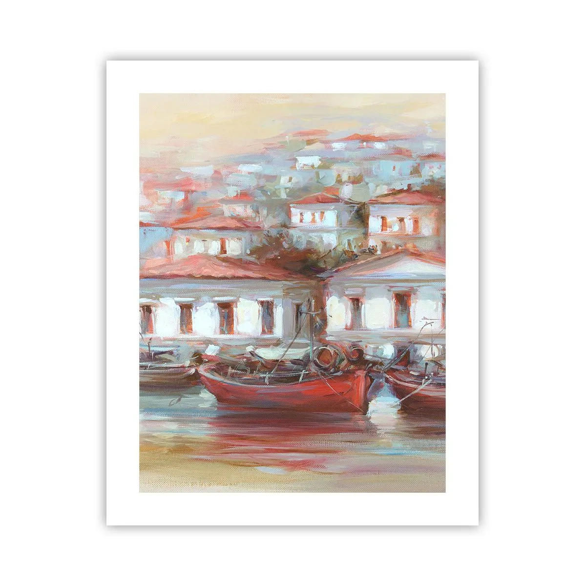 Poszter - Boldog kisváros - 40x50 cm