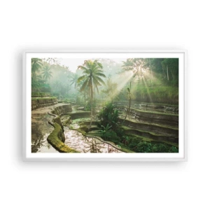 Poszter fekete keretben - Felnőni a napon - 91x61 cm