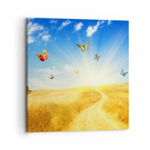 Vászonkép - És hogy lehet nem szeretni a nyarat? - 70x70 cm