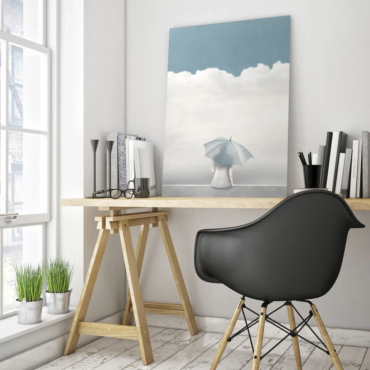 Üveg kép - A valóság és az álmok határán - 50x70 cm
