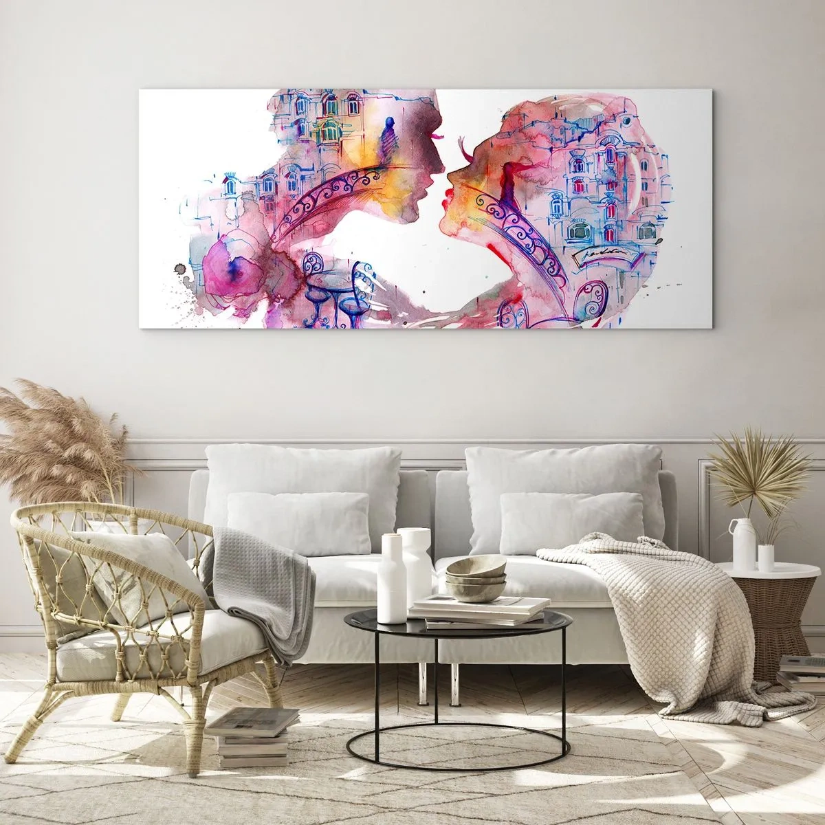 Üveg kép - A sóhajok titkos hídja - 120x50 cm