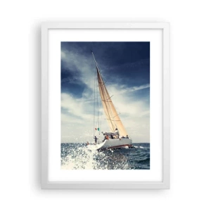 Poszter fekete keretben - Nem érnek utol! - 30x40 cm