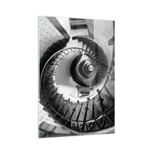 Üveg kép - Feljebb es feljebb - 50x70 cm