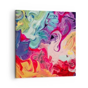 Vászonkép - Színek születése - 50x50 cm