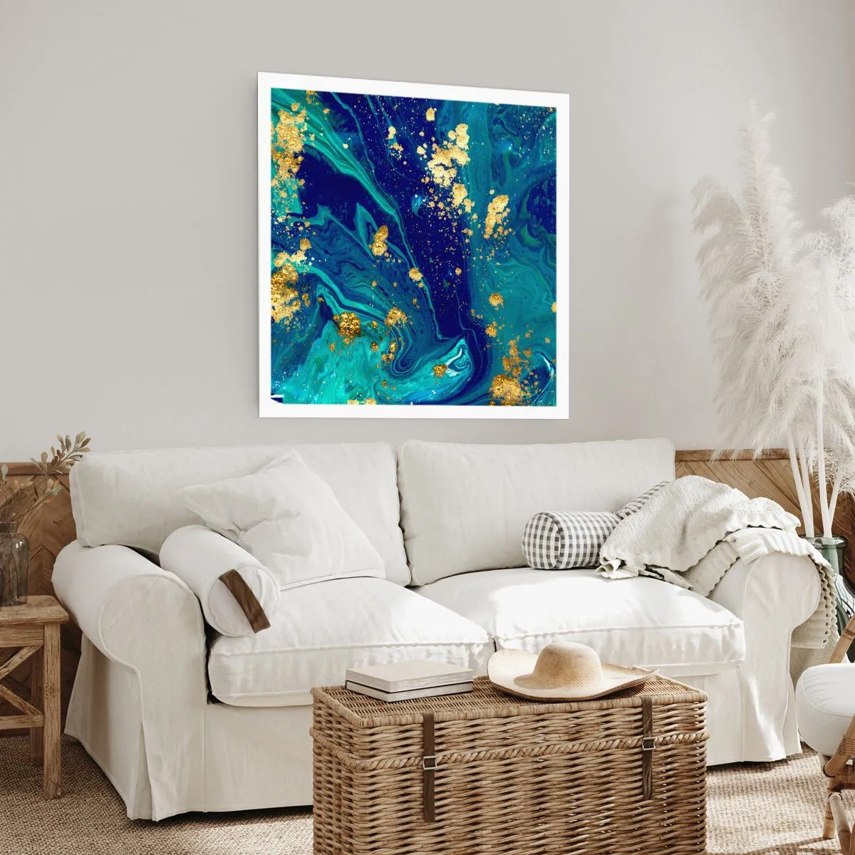 Poszter - Nap pelyhek  - 50x50 cm