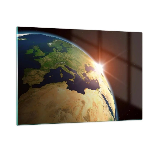 Üveg kép - Napkelte - 120x80 cm