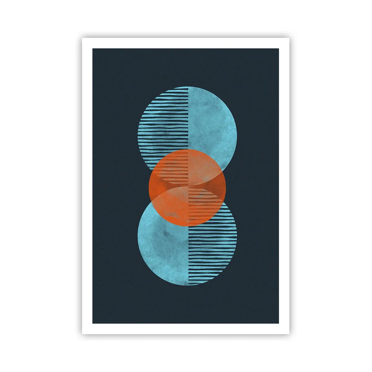 Poszter - Szimmetrikus kompozíció - 70x100 cm