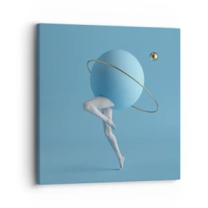 Vászonkép - És a bolygók megbolondulnak - 30x30 cm