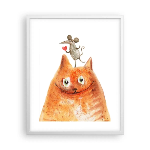 Poszter fekete keretben - A szerelem paradoxonjai - 40x50 cm