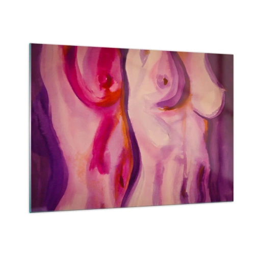 Üveg kép - Óda a nőiességhez - 100x70 cm
