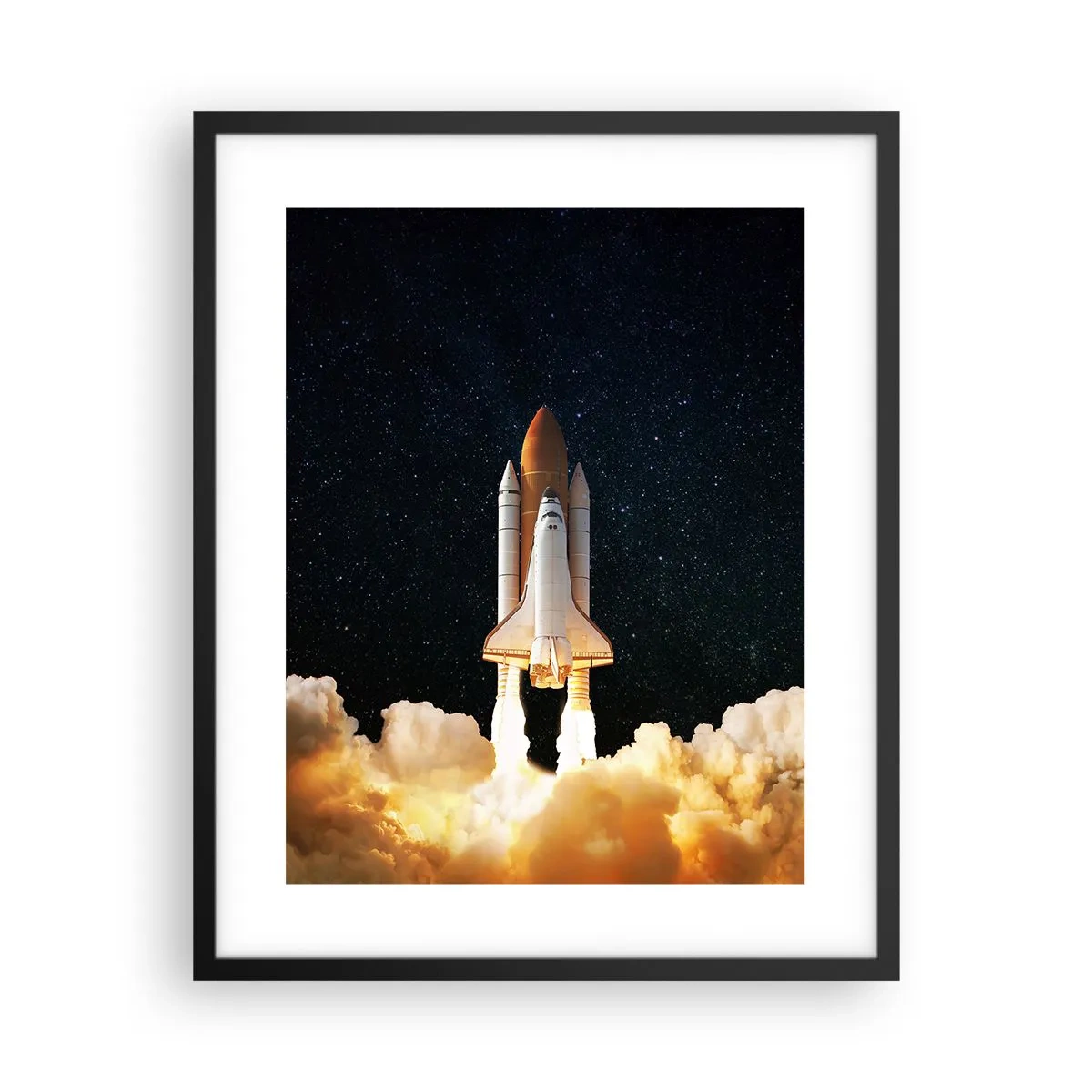 Poszter fehér keretben - Ad astra! - 40x50 cm