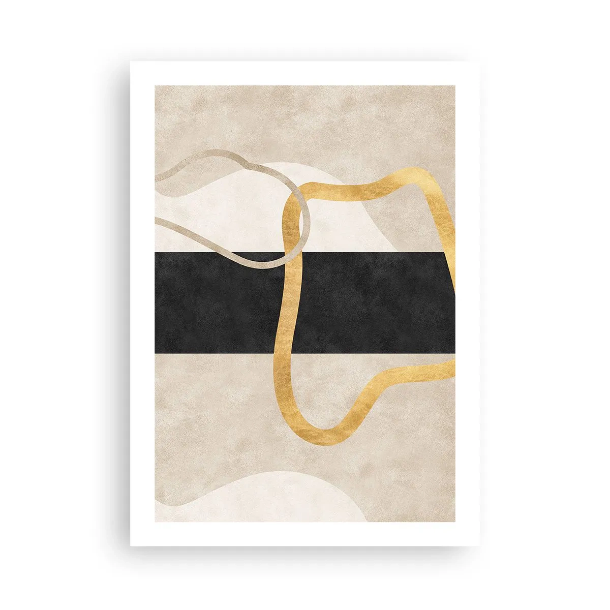Poszter - Hurkolt formák - 50x70 cm