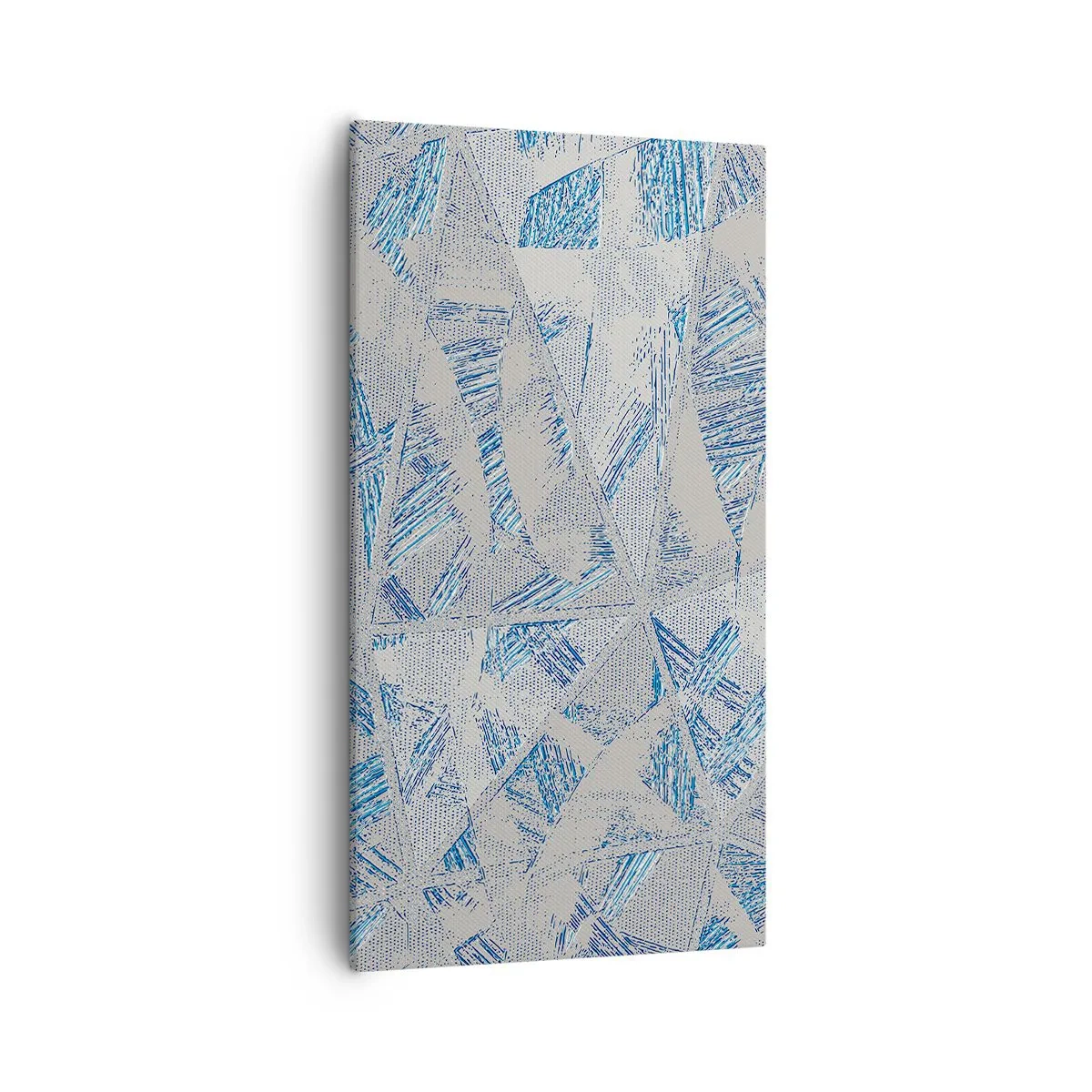 Vászonkép - A szürkéskék labirintusban - 55x100 cm