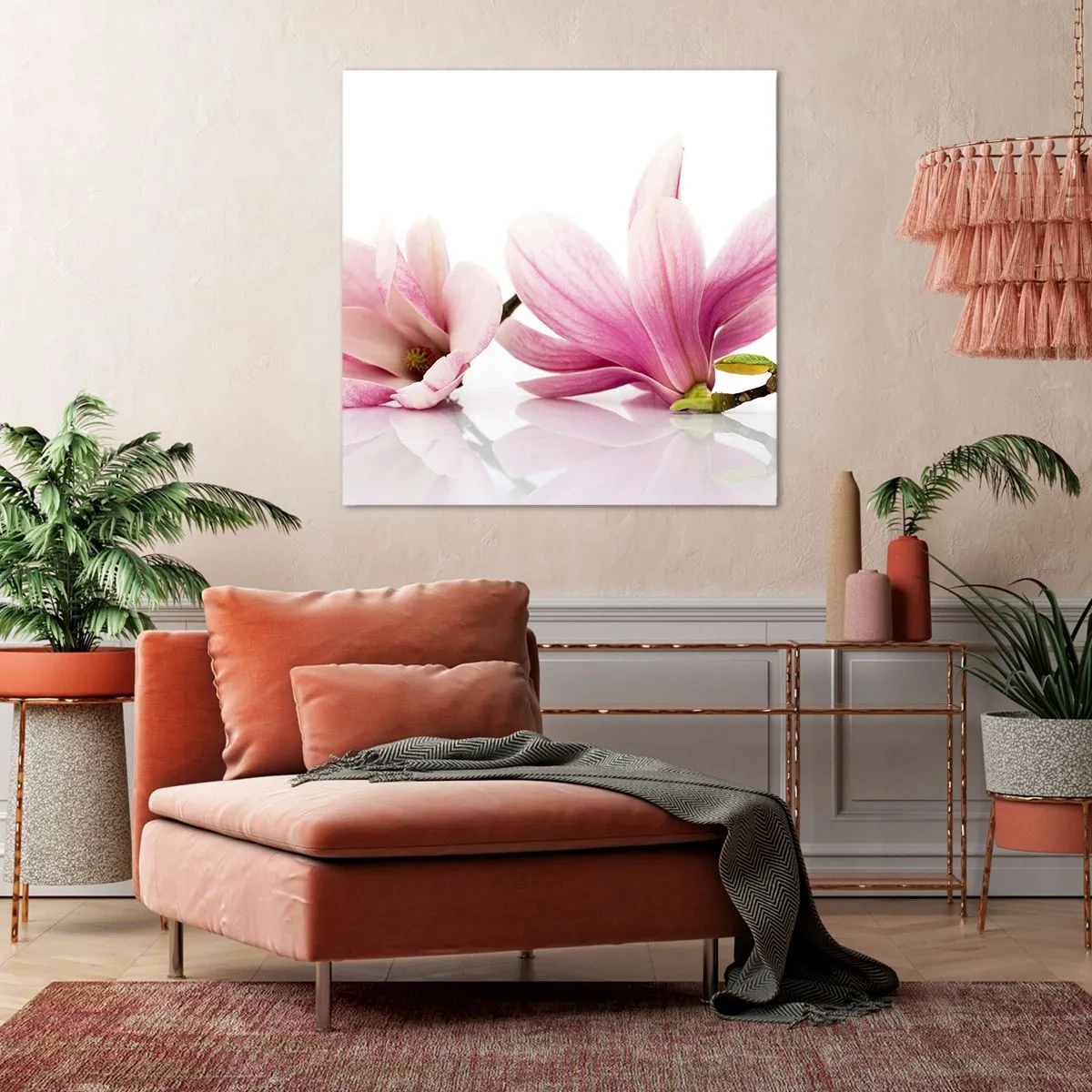 Vászonkép - Gyengéd, mint a tavaszi szellő - 70x70 cm