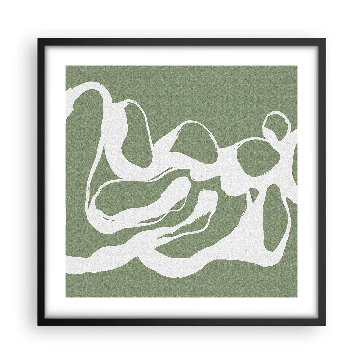 Poszter fehér keretben - A tér hívása - 50x50 cm