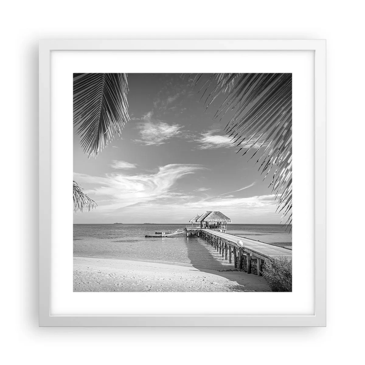 Poszter fekete keretben - Emlék vagy álom? - 40x40 cm