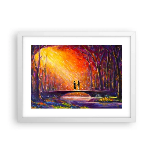 Poszter fekete keretben - Az ég is szereti őket - 40x30 cm