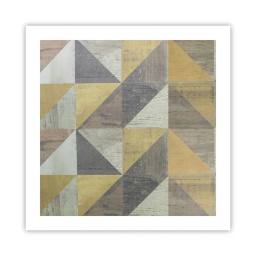 Poszter - A háromszög szögében - 50x50 cm