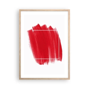 Poszter világos tölgy keretben - A kereten kívül - 50x70 cm