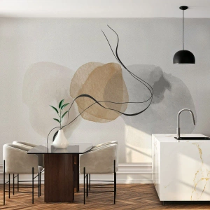 Fotótapéta Premium Canvas - Léggyöngyök - Absztrakció, Darab, Modern minta - 250x175 cm