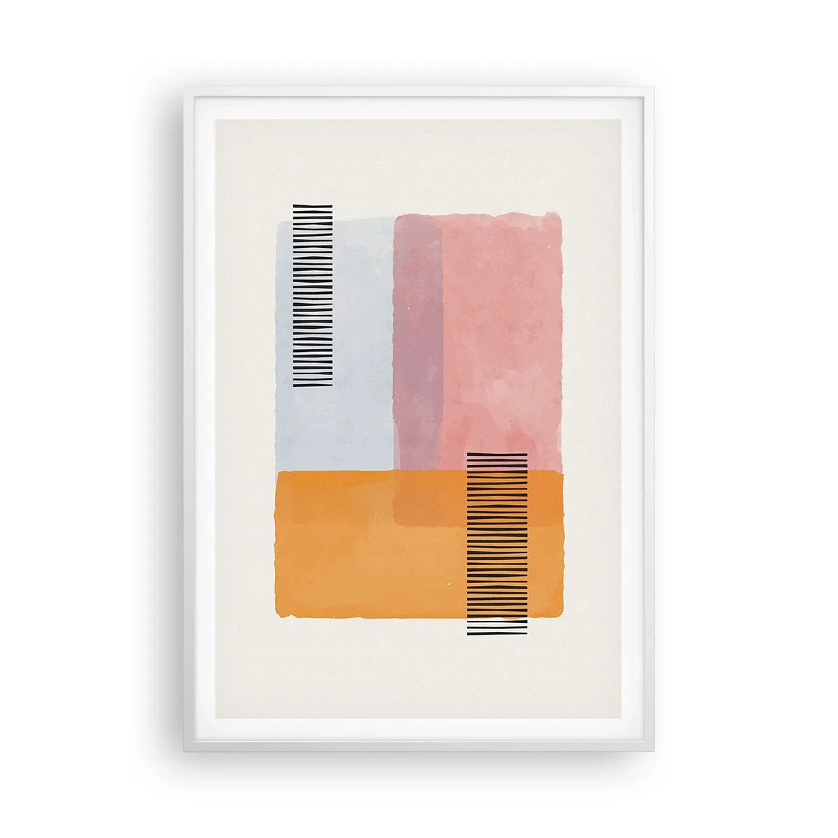 Poszter fekete keretben - Saroktól sarokig - 70x100 cm