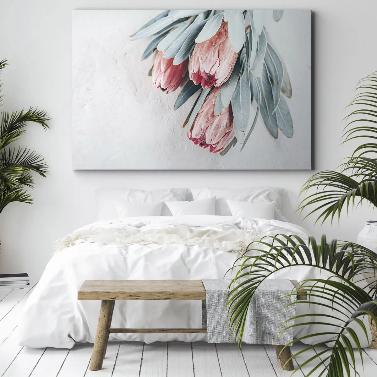 Vászonkép - Szégyellve saját szépségüket - 120x80 cm