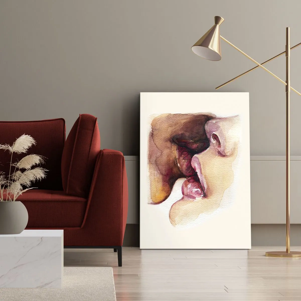 Vászonkép - Mint éjszaka és nap, föld és ég - 70x100 cm